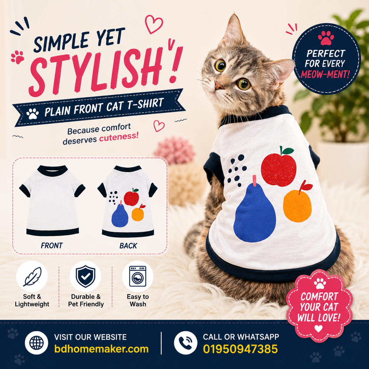 cat t-shirt (2 ,2.3kg)_img_0