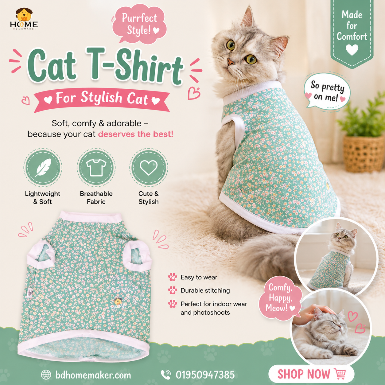 800 gm cat t-shirt_img_0