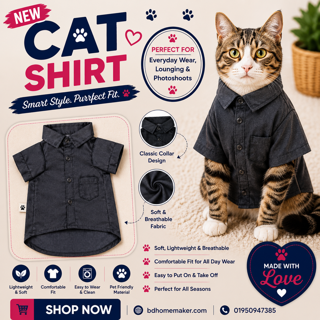 3.5 kg cat shirt_img_0