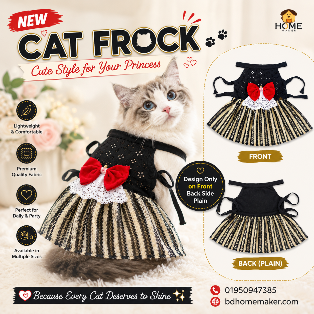 Cat frock (free size)_img_0