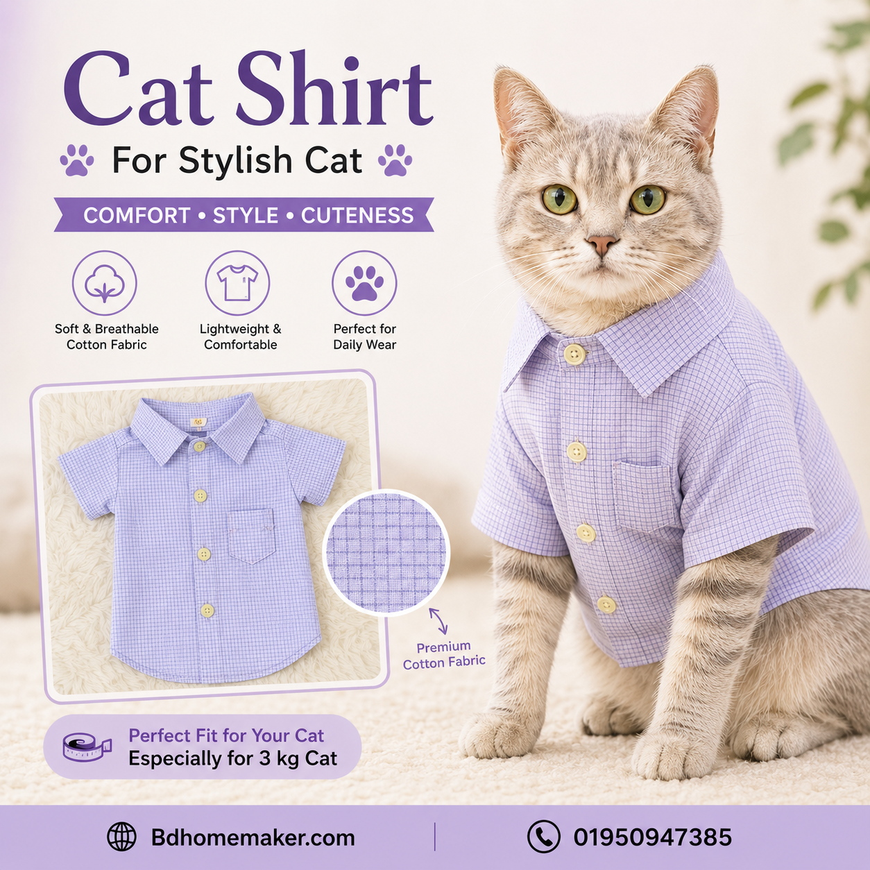 3 kg cat shirt_img_0