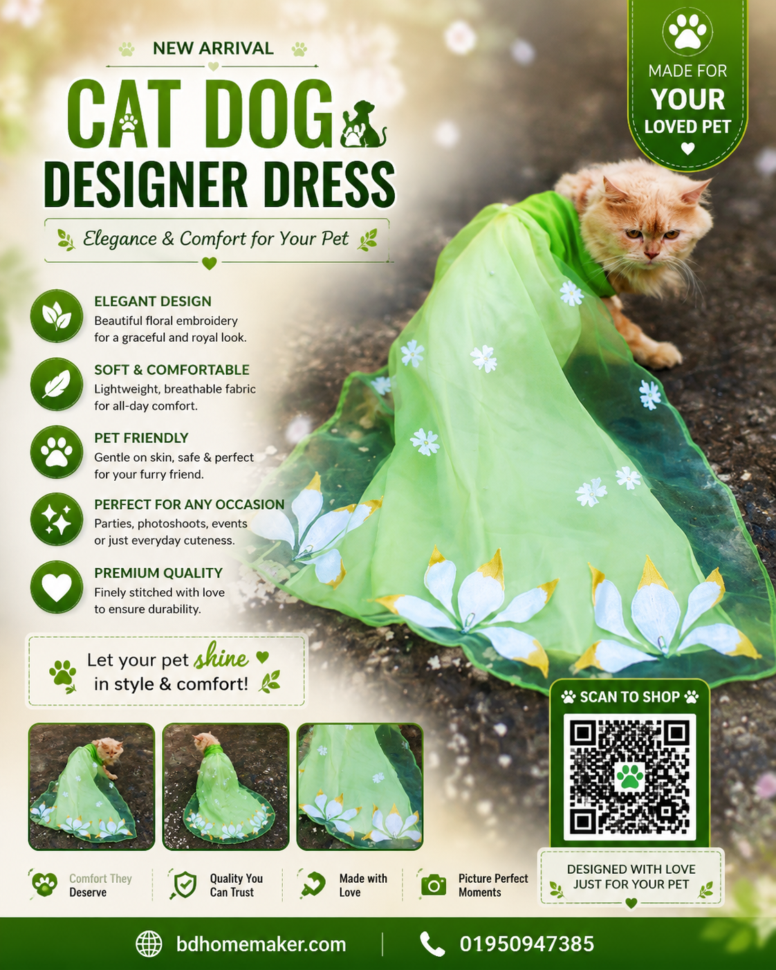 Cat gown (custome)