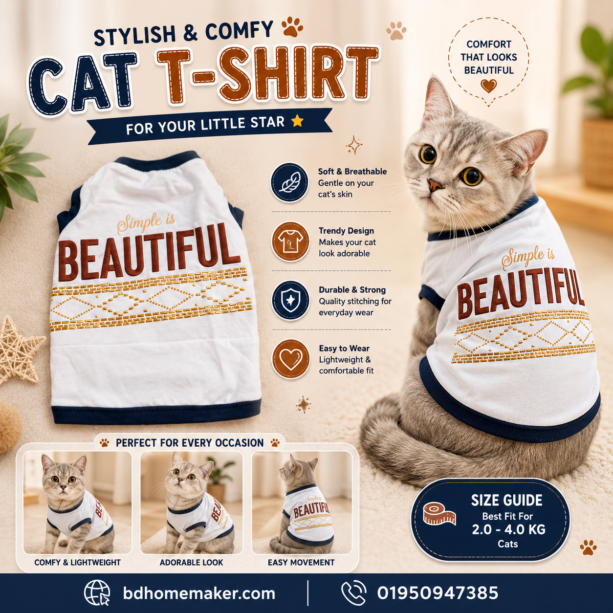 Cat t-shirt ( 2.5 kg )_img_0