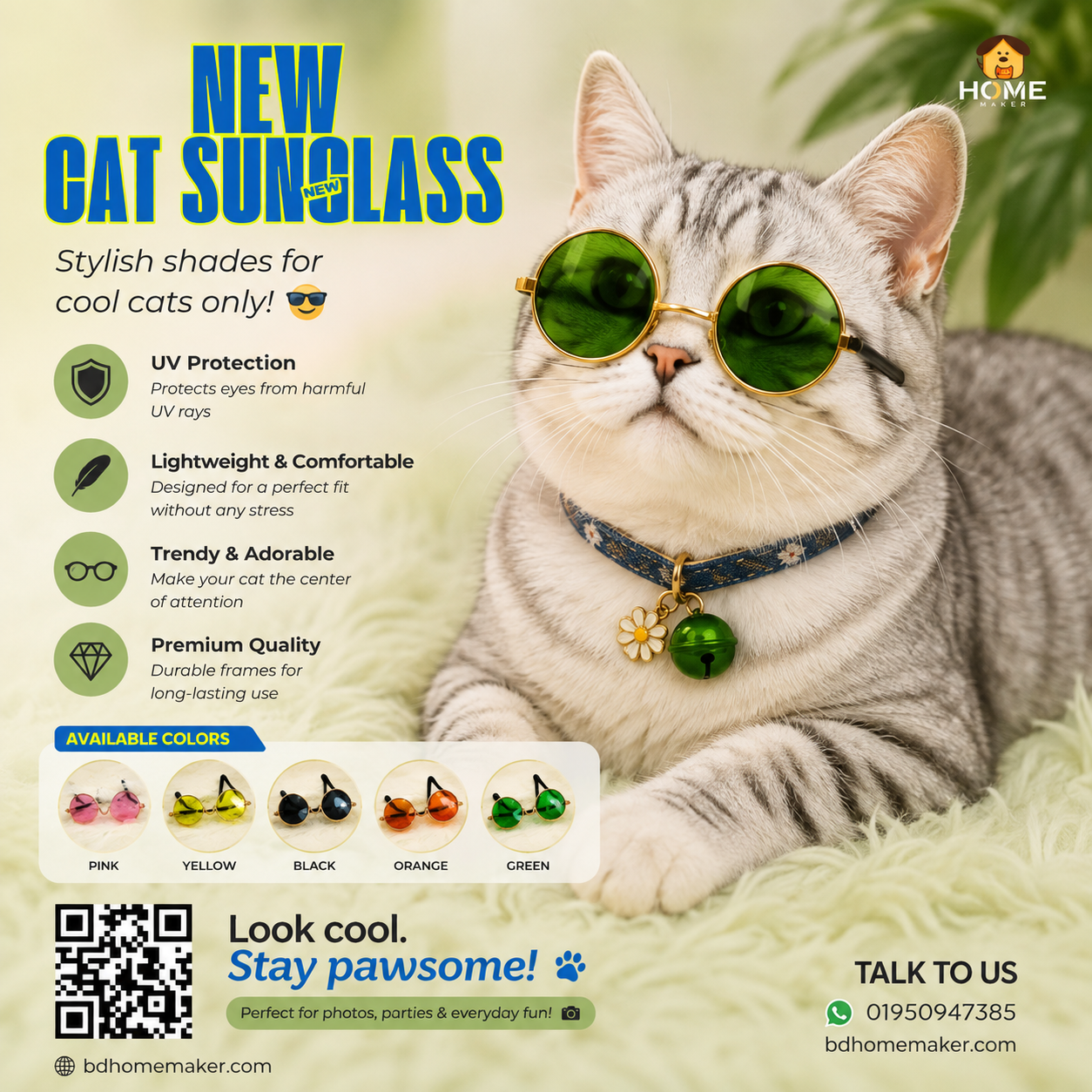 Round shape cat sunglass_img_0