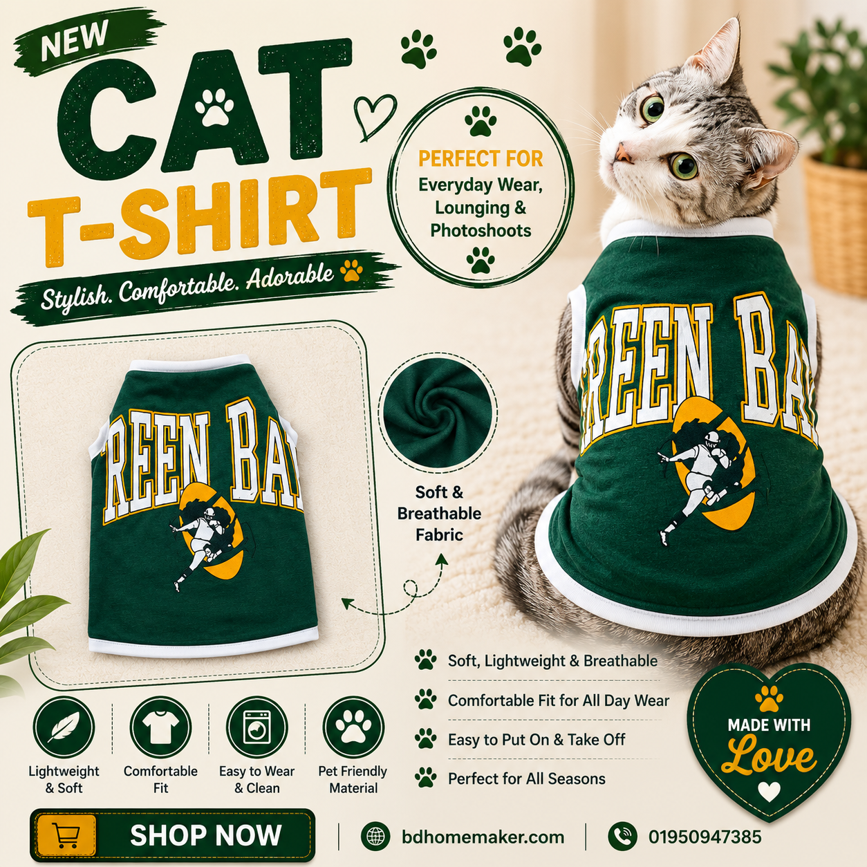 Cat t-shirt (3,3.5 kg)_img_0
