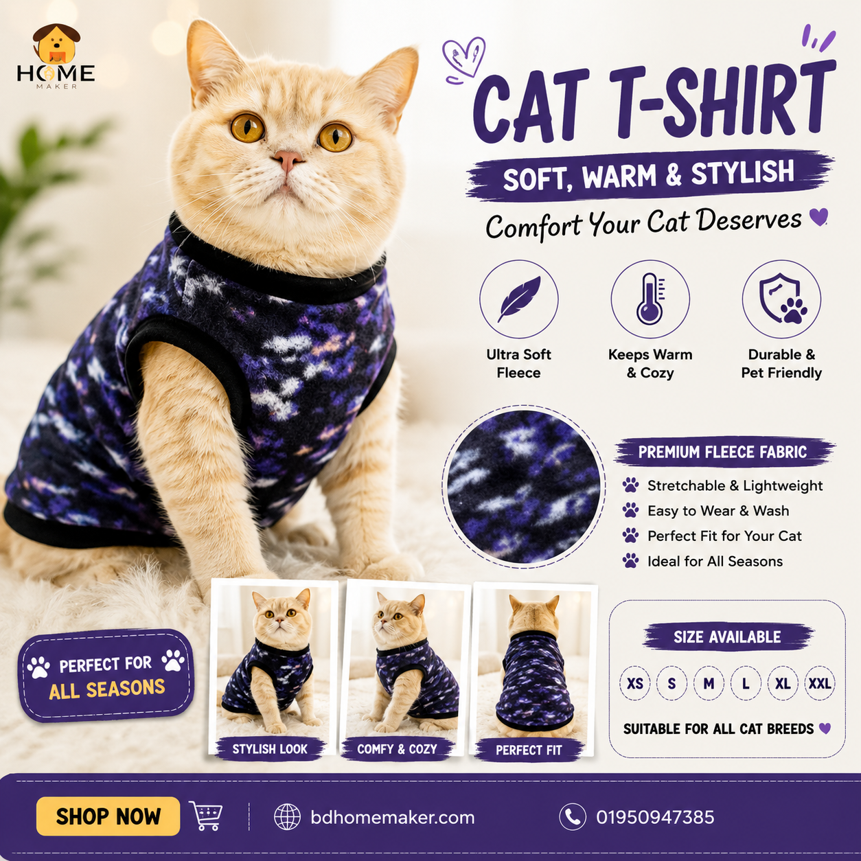 Cat t-shirt (3,3.5,4,5,2,2.5 kg)_img_0