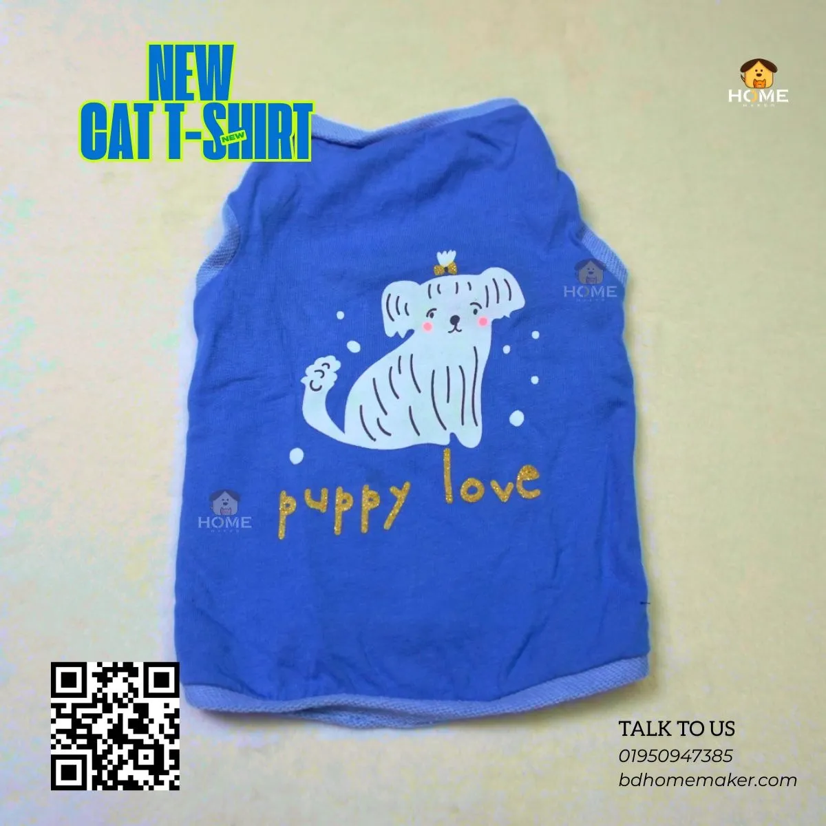 Cat t-shirt  (2.3,2.5 kg)
