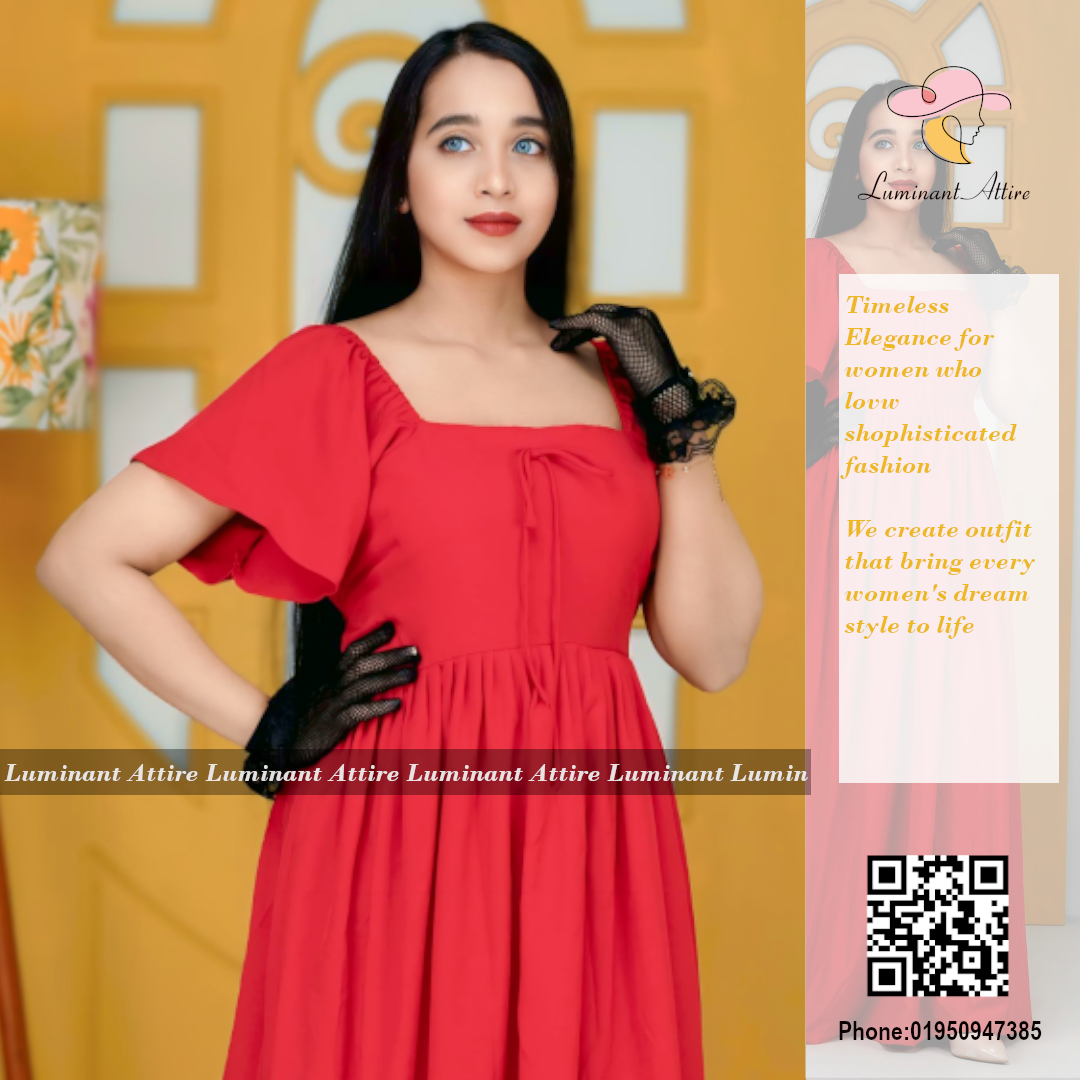 Micro Stitch Red gown_img_0