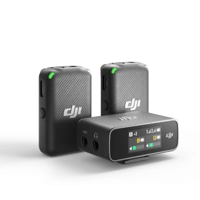 DJI Mic 2 (2 TX + 1 RX + Charging Case) Dual-channel Wireless Microphone_img_0