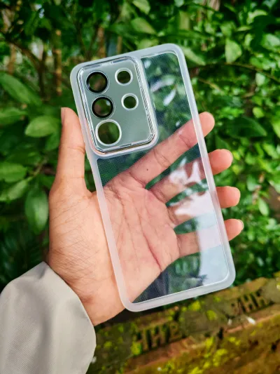 iqoo z10x transparent soft silicon cover_img_0