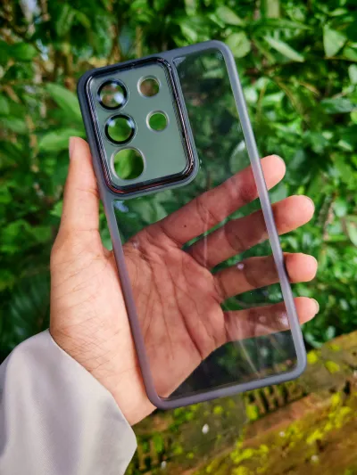 iqoo z10x transparent soft silicon cover_img_1