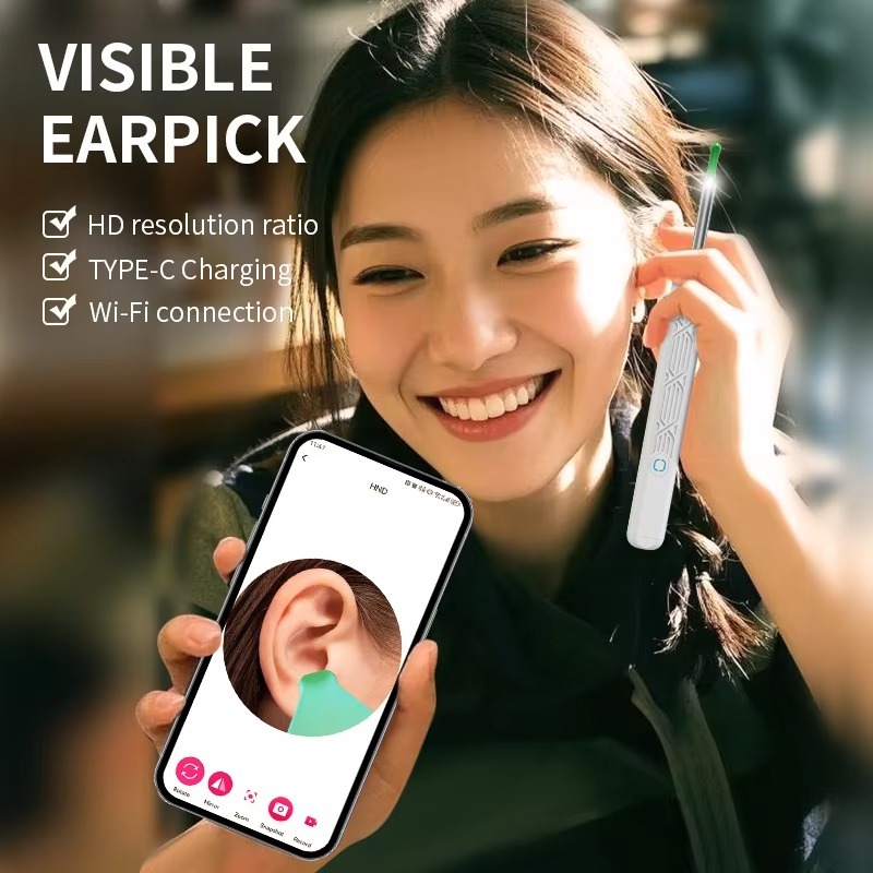 NE3-H Wireless Visual Ear Pick with HD Camera_img_0