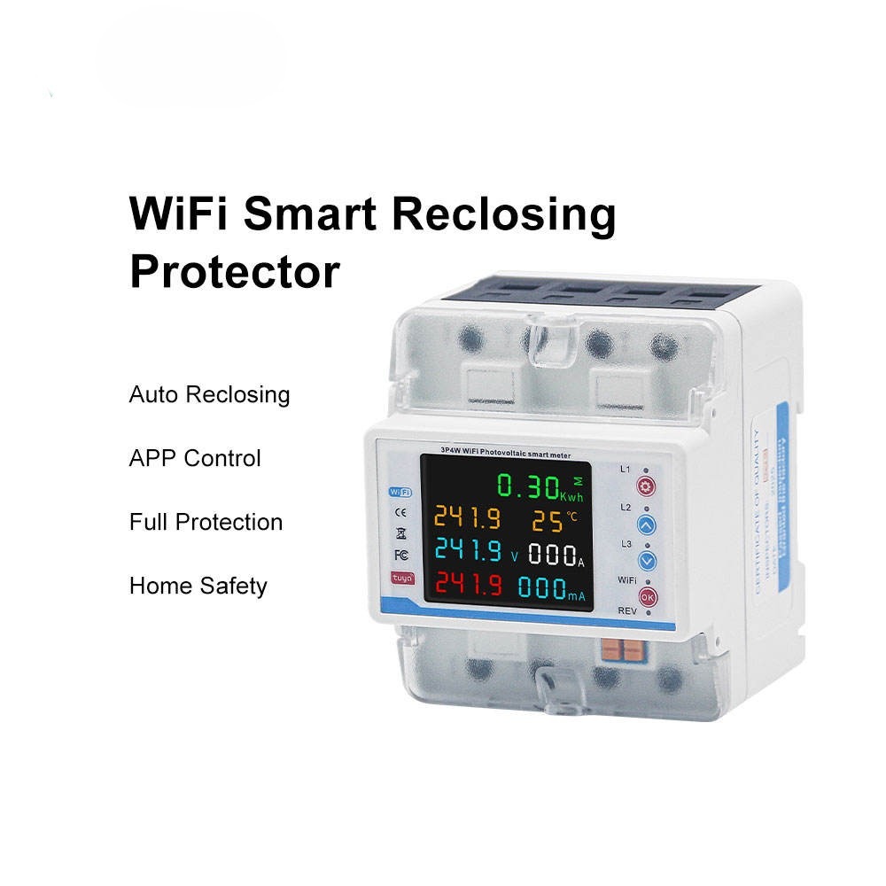 3 Phase 100A WiFi Smart Energy Meter Protector_img_4