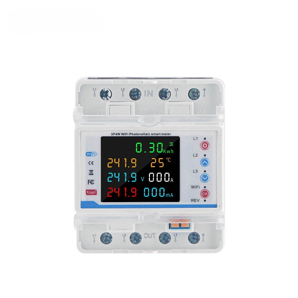 3 Phase 100A WiFi Smart Energy Meter Protector
