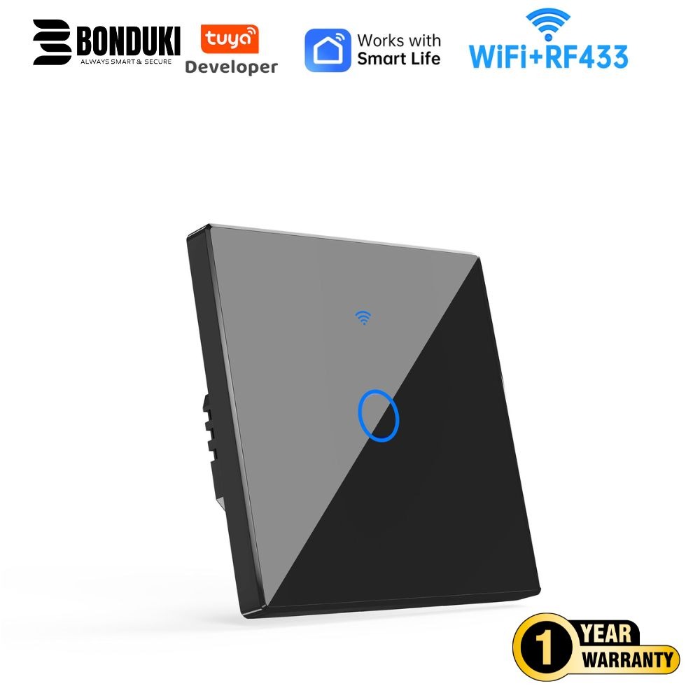 Tuya Smart Wall Switch (1–4 Gang) | App + Bluetooth + Touch + RF Remote + Regulator & Socket_img_5