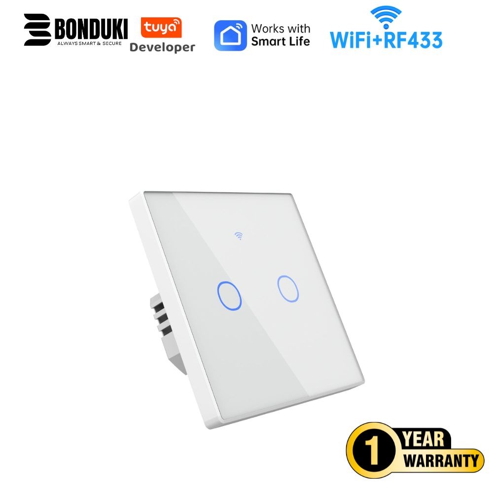 Tuya Smart Wall Switch (1–4 Gang) | App + Bluetooth + Touch + RF Remote + Regulator & Socket_img_2
