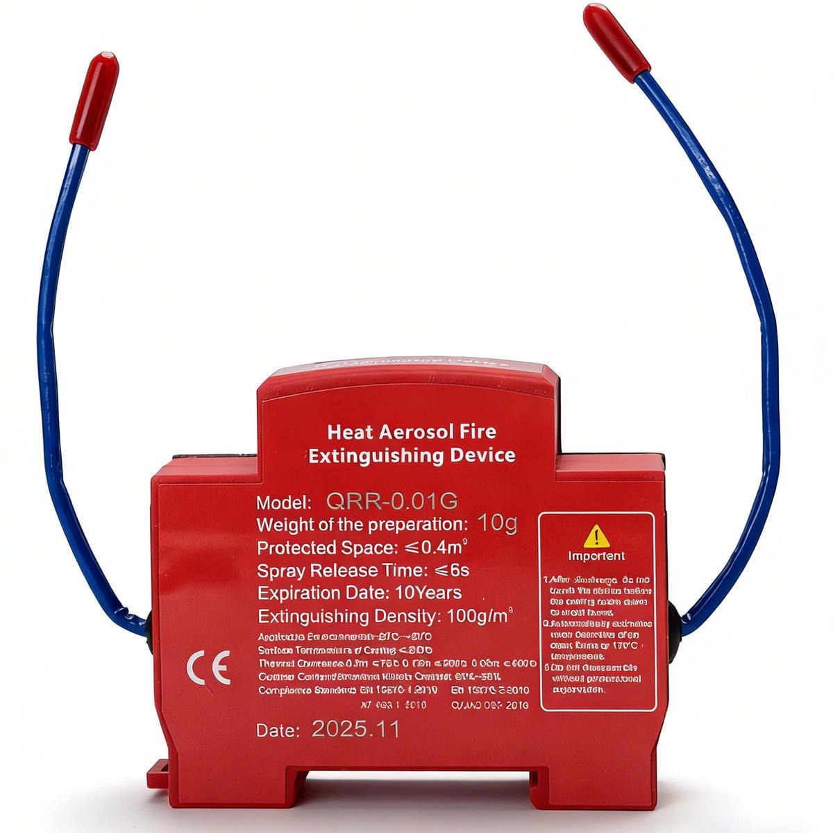 Hot Aerosol Fire Extinguishing Device | Electrical Fire Suppression System | DB Panel Fire Protection_img_1