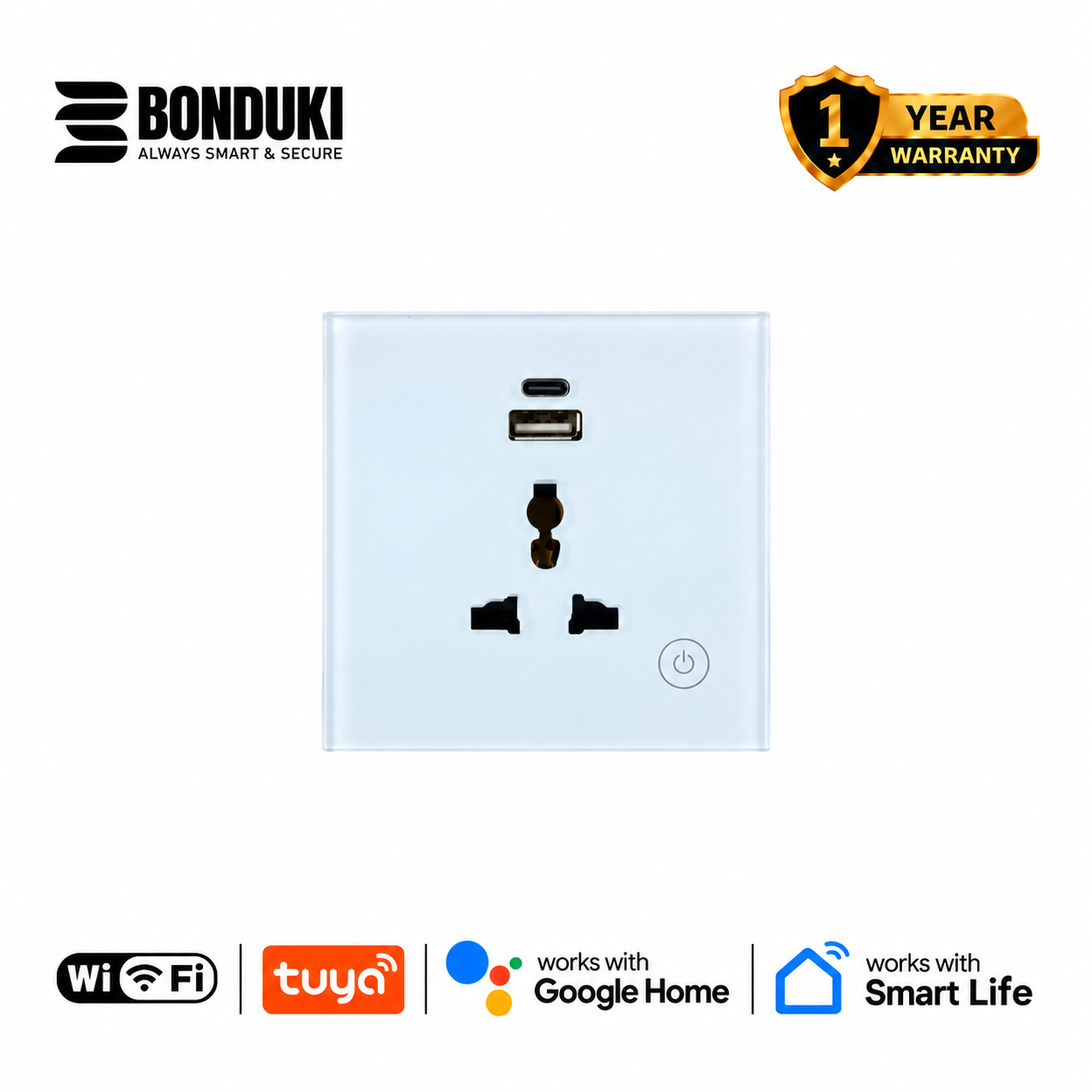 Tuya Smart WiFi Universal Wall Socket