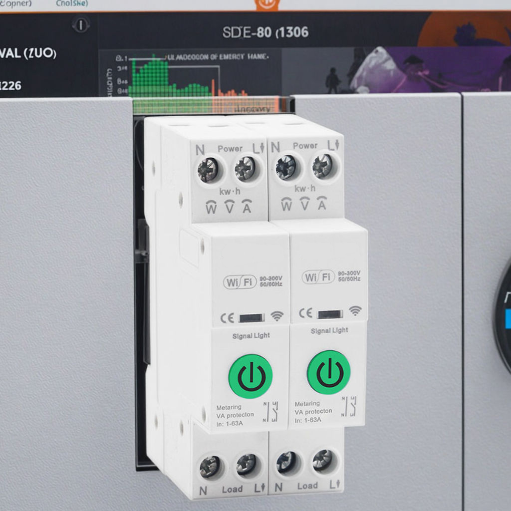 Smart WiFi Circuit Breaker with Energy Meter | Voltage Protection | Tuya App Control_img_2