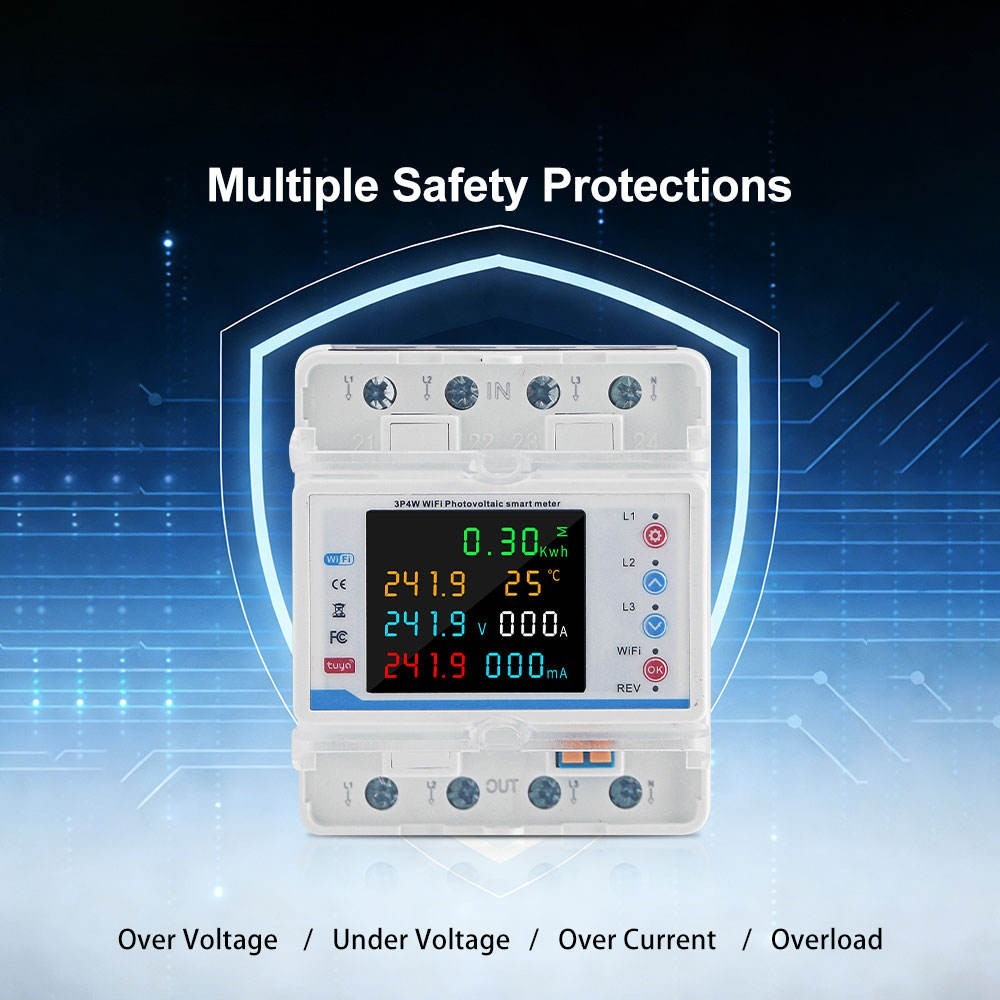 3 Phase 100A WiFi Smart Energy Meter Protector_img_6