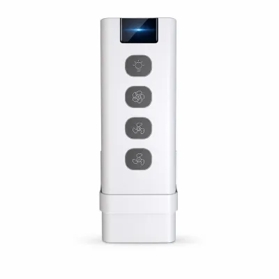 RF 433MHz Smart Fan + light Remote Control | Long Range Wireless Controller | Speed + ON/OFF Control_img_1