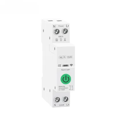 Smart WiFi MCB Circuit Breaker (Basic / Pro) App Control, Energy Monitoring & Full Protection_img_4