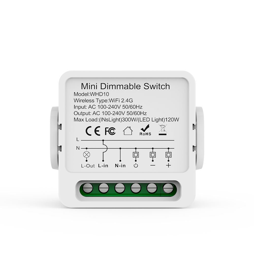 Mini WiFi Dimmer Switch Smart Light Power Controller (Tuya / Smart Life Supported)_img_2