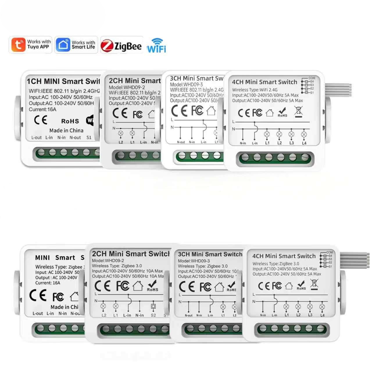 Smart WiFi + RF Switch Relay & Dimmer (Tuya) | App, Remote & Voice Control | Smart Life, Alexa, Google Home_img_2