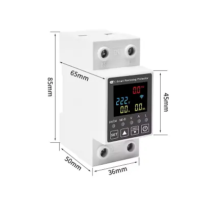 Smart WiFi MCB Circuit Breaker (Basic / Pro) App Control, Energy Monitoring & Full Protection_img_12