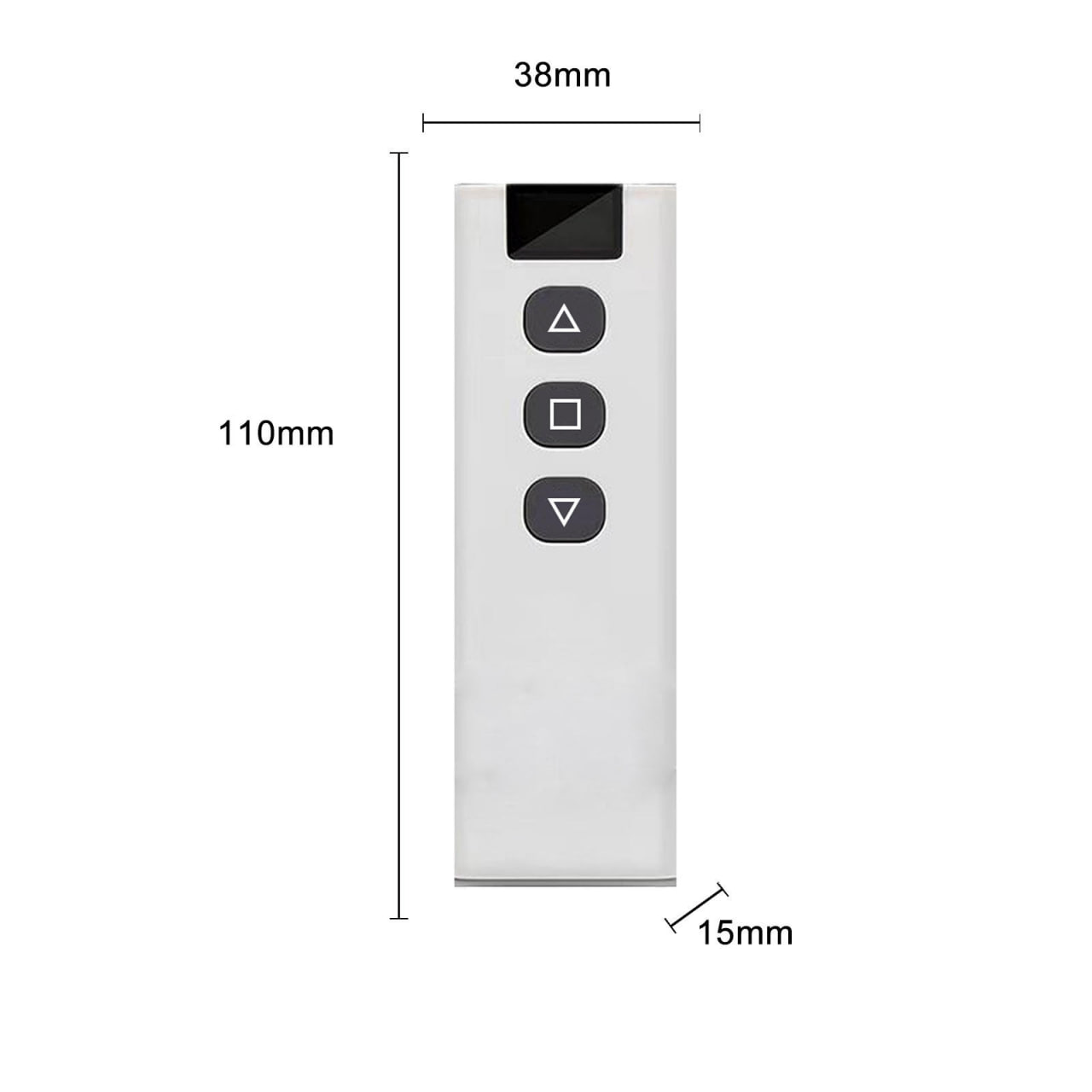 RF 433MHz Smart Fan Remote Control | Long Range Wireless Controller | Speed + ON/OFF Control_img_2