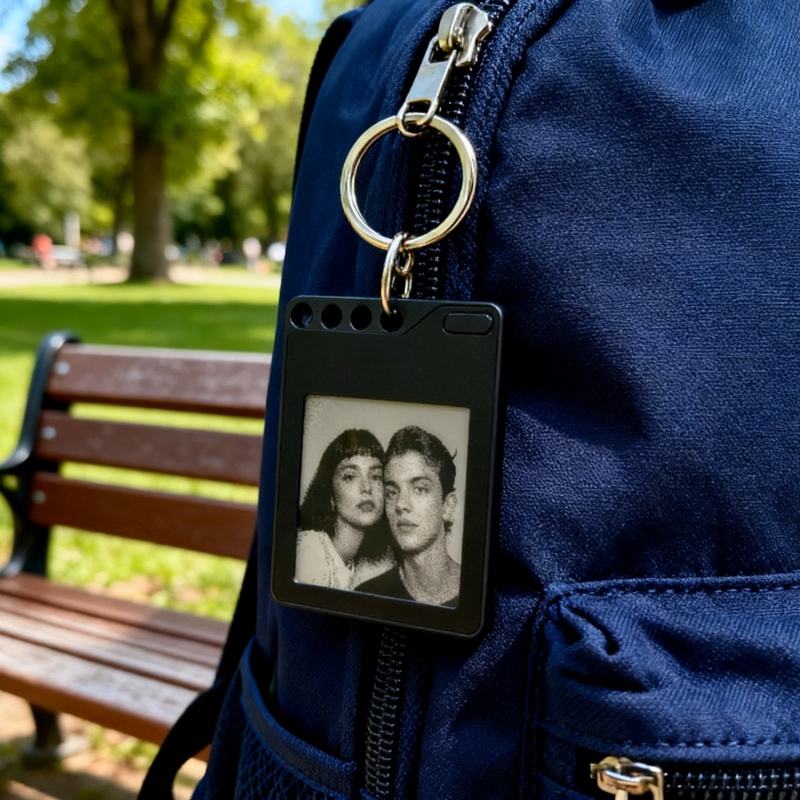 PhotoTag E-Ink BT Tracker Tag | Smart Bluetooth Key Finder with Custom E-Ink Display_img_2