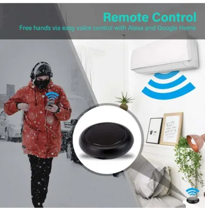 Tuya Smart WiFi IR Remote Universal Controller | Smart IR Blaster for TV, AC, Fan & Home Devices_img_3
