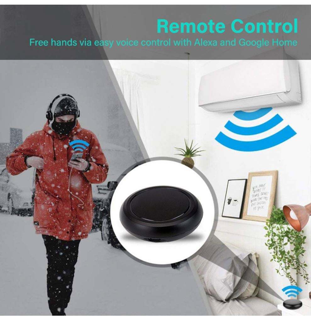 Tuya Smart WiFi IR Remote Universal Controller | Smart IR Blaster for TV, AC, Fan & Home Devices_img_3