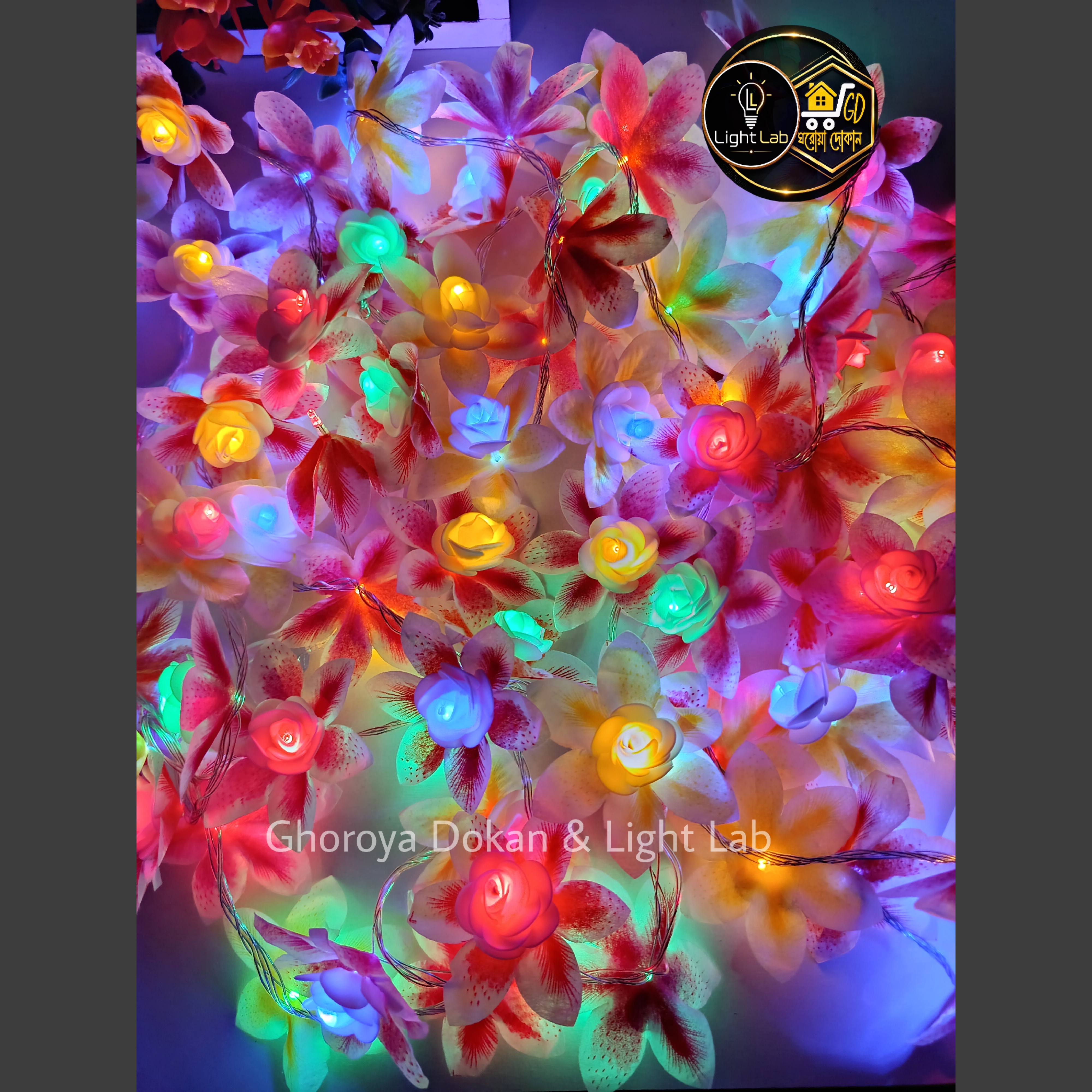 Orkid Rose Fairy Light(23 feet&80 Lights)_img_1