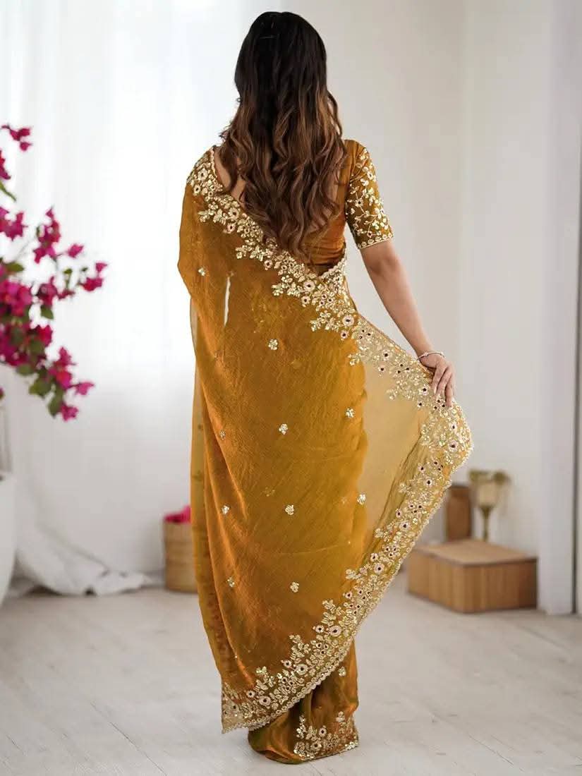 প্রিমিয়াম সিকোয়েন্স এমব্রয়ডারি শাড়ি_img_3