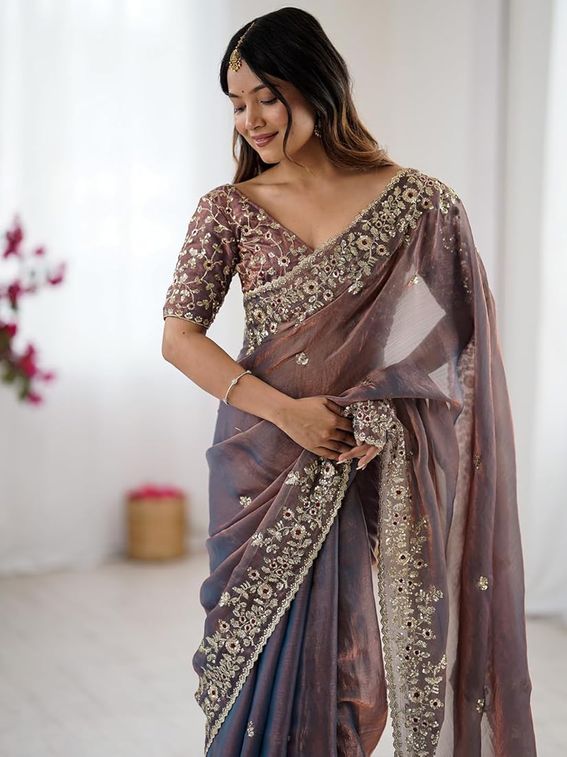 প্রিমিয়াম সিকোয়েন্স এমব্রয়ডারি শাড়ি_img_5