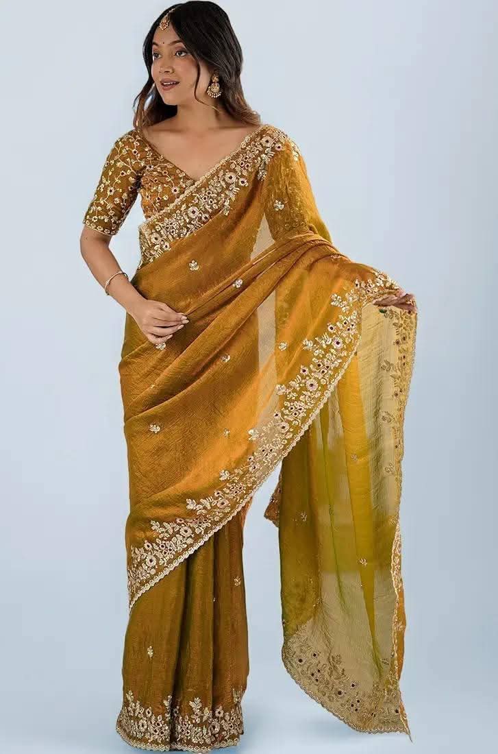 প্রিমিয়াম সিকোয়েন্স এমব্রয়ডারি শাড়ি_img_4