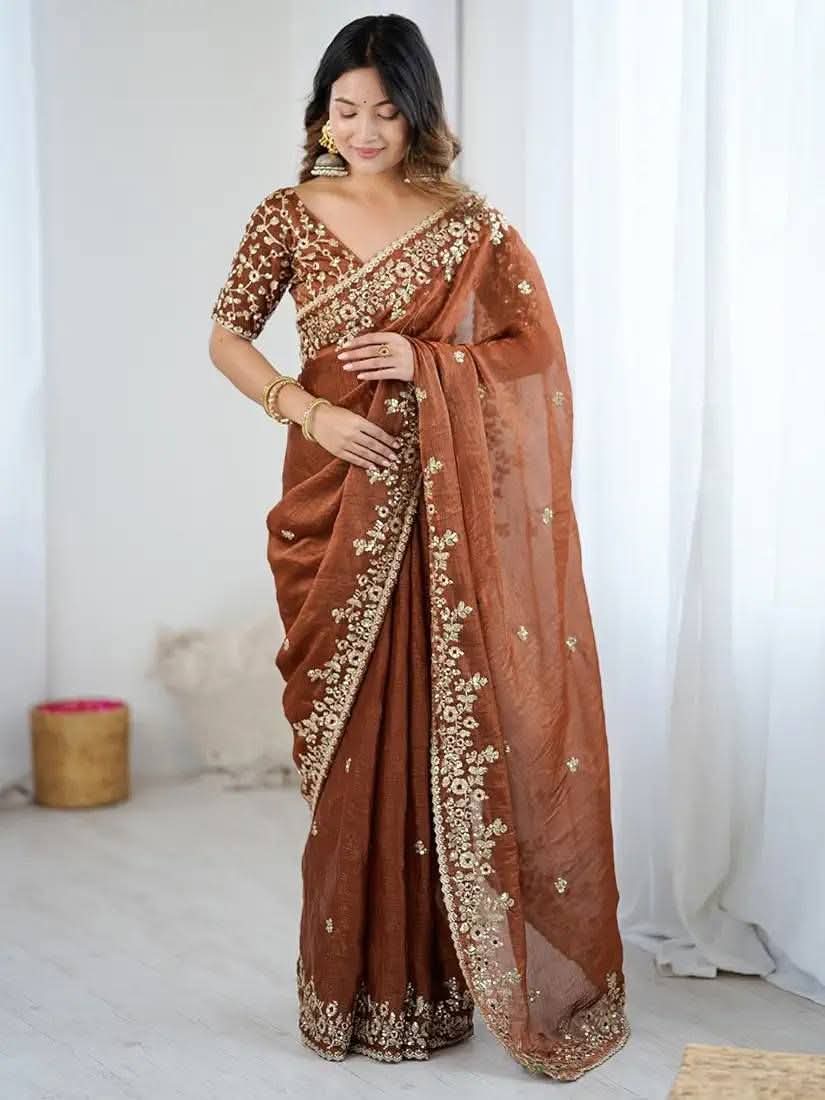 রেডি শাড়ি, রেডি ব্লাউজ, বানানোর ঝামেলা ছাড়াই_img_2