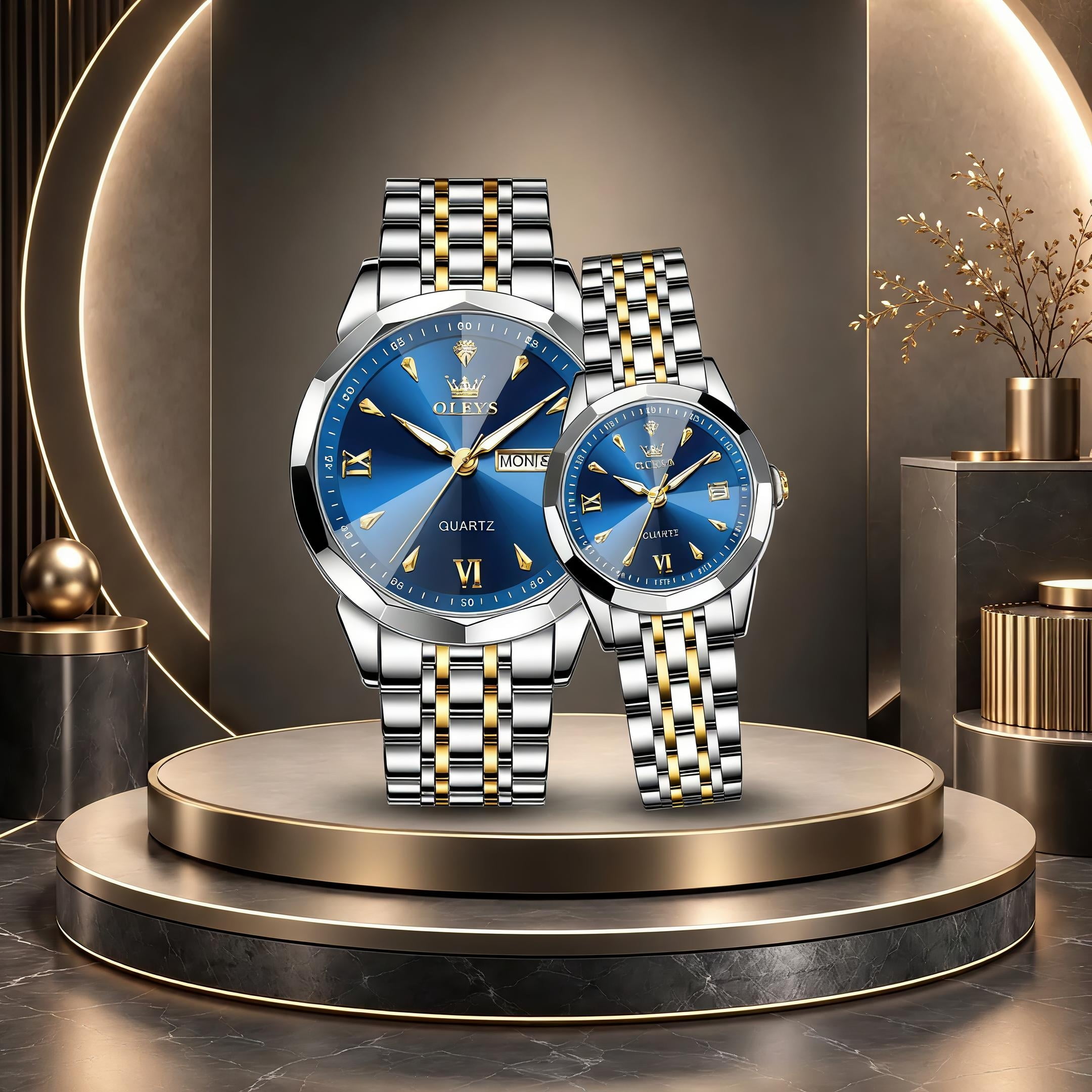 OLEVS Luxury Couple Watch_img_1