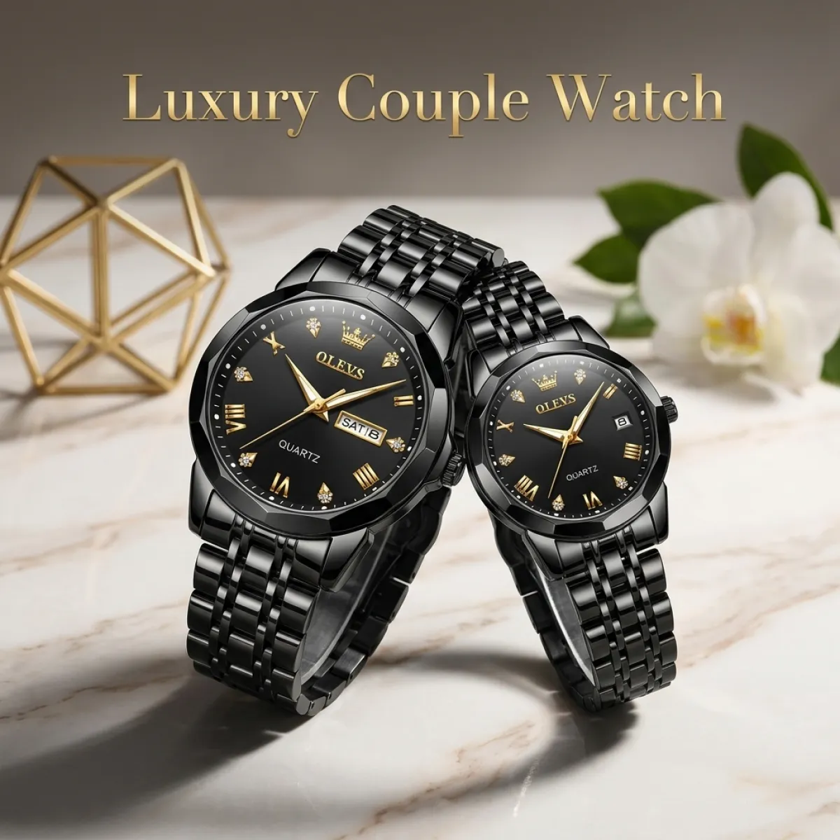OLEVS COUPLE WATCH (9931)