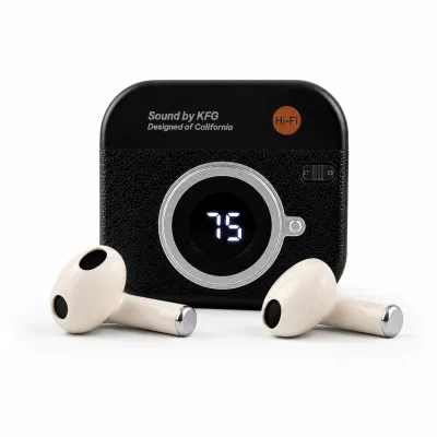 Q86 Retro Camera Design  TWS Bluetooth Earbuds_img_5