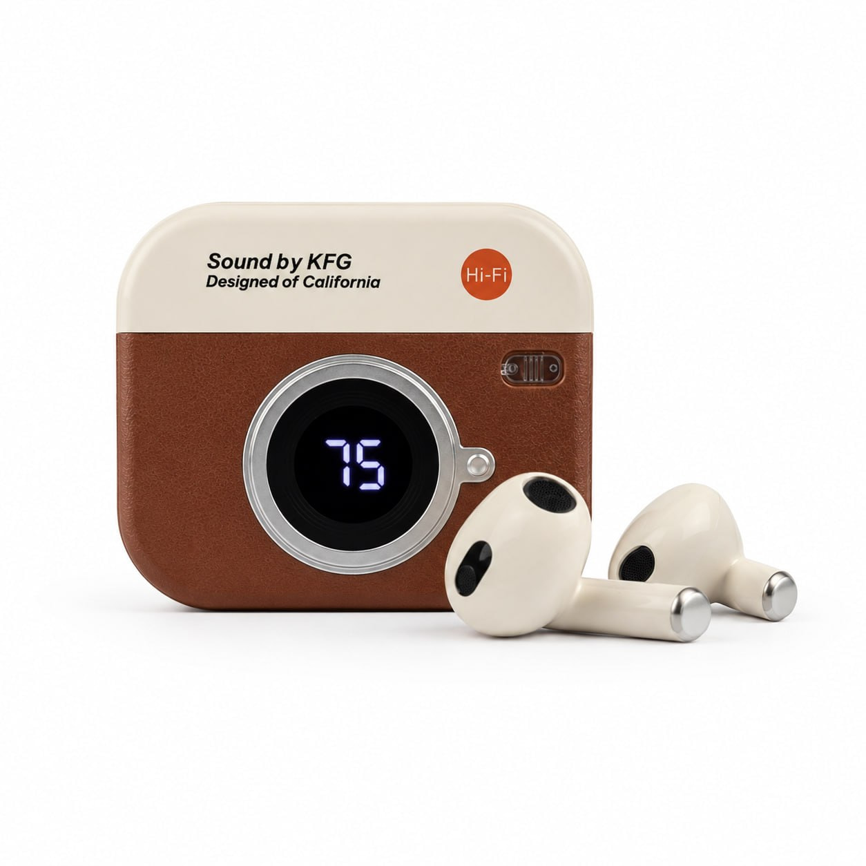 Q86 Retro Camera Design  TWS Bluetooth Earbuds_img_2