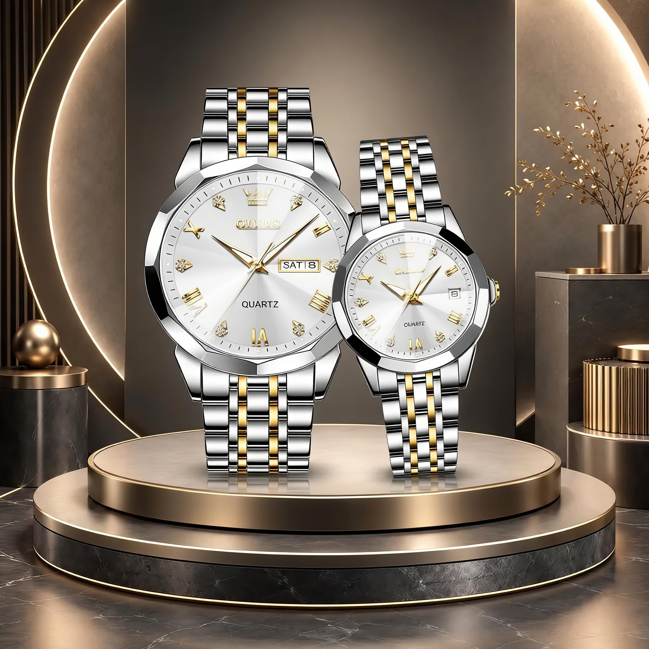 OLEVS Luxury Couple Watch_img_2