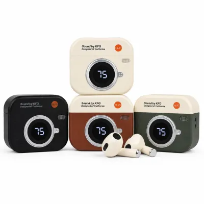 Q86 Retro Camera Design  TWS Bluetooth Earbuds_img_1