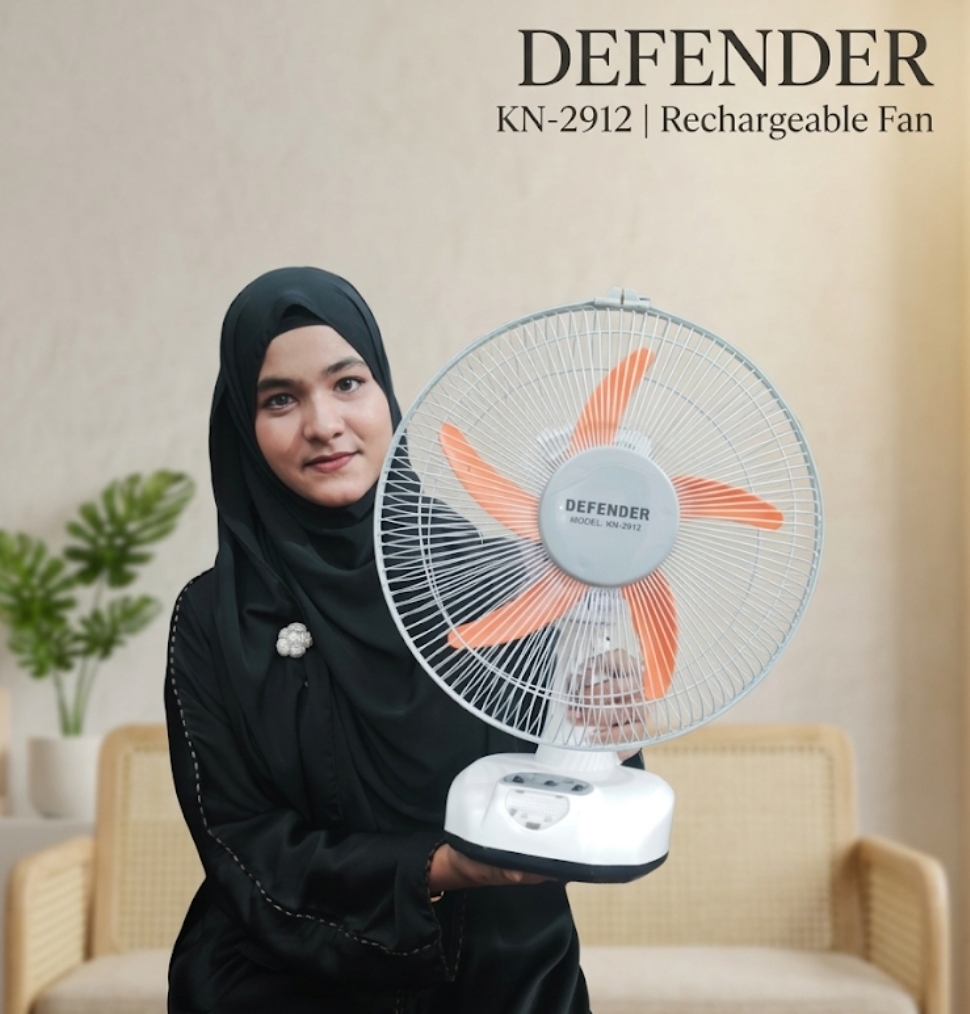 DEFENDER 12" Rechargeable Fan_img_2