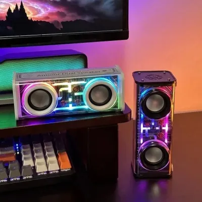 V8 Mecha RGB Bluetooth Speaker_img_2