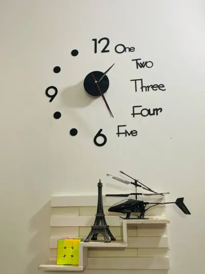 3D Wall Clock Sticker_img_2