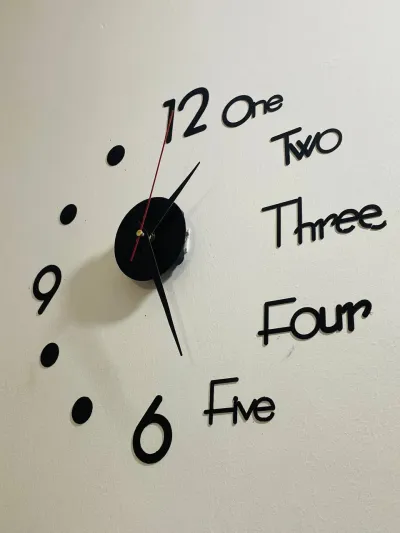 3D Wall Clock Sticker_img_3