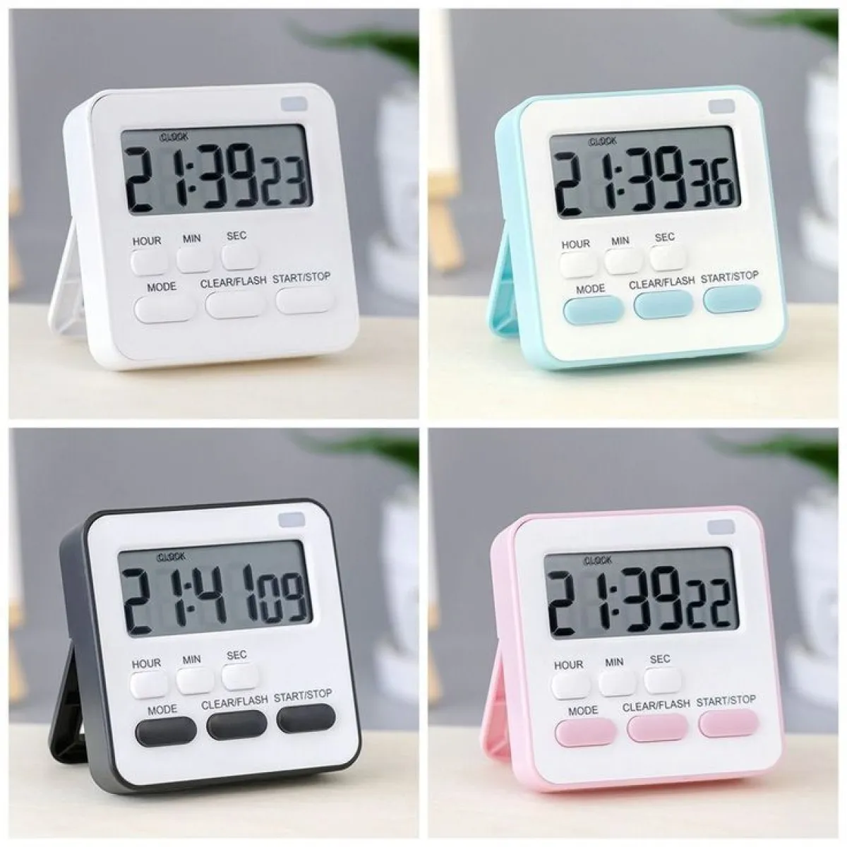 Desktop Kitchen Timer Clock