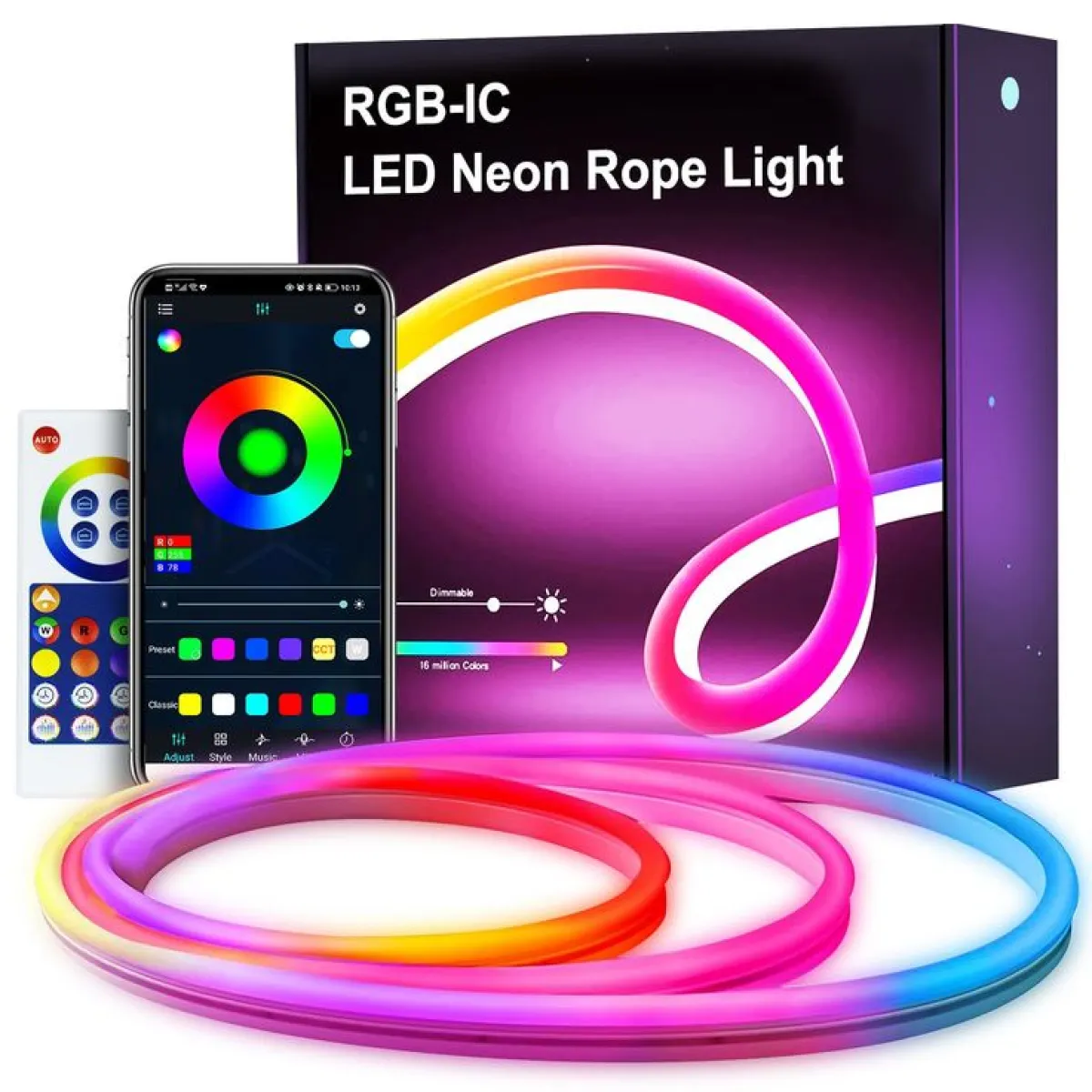 RGB Neon Strip Light